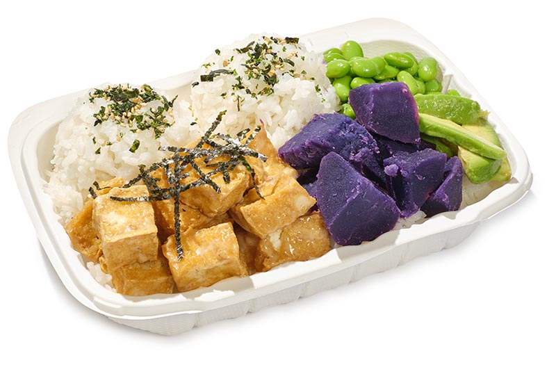 Mauka Poke Box with Tofu and Sweet Potato